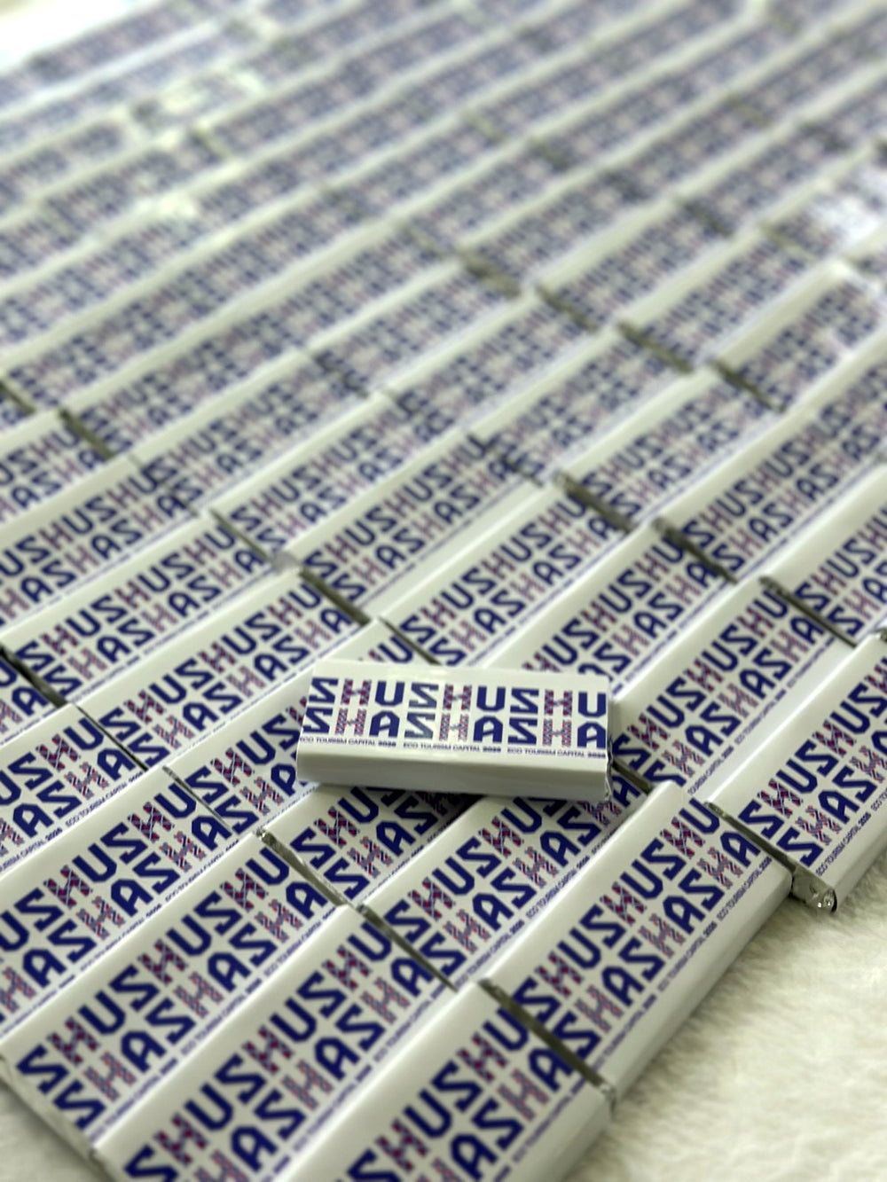 Mini Chocolate Bars for Susha Event – Event Logo Chocolates — Chocoodad Baku