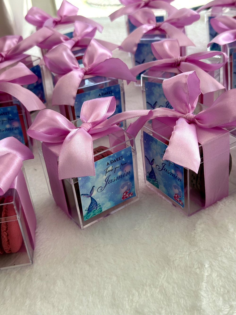 Princess Jasmin - 2 Macaroons Favor — Chocoodad Baku