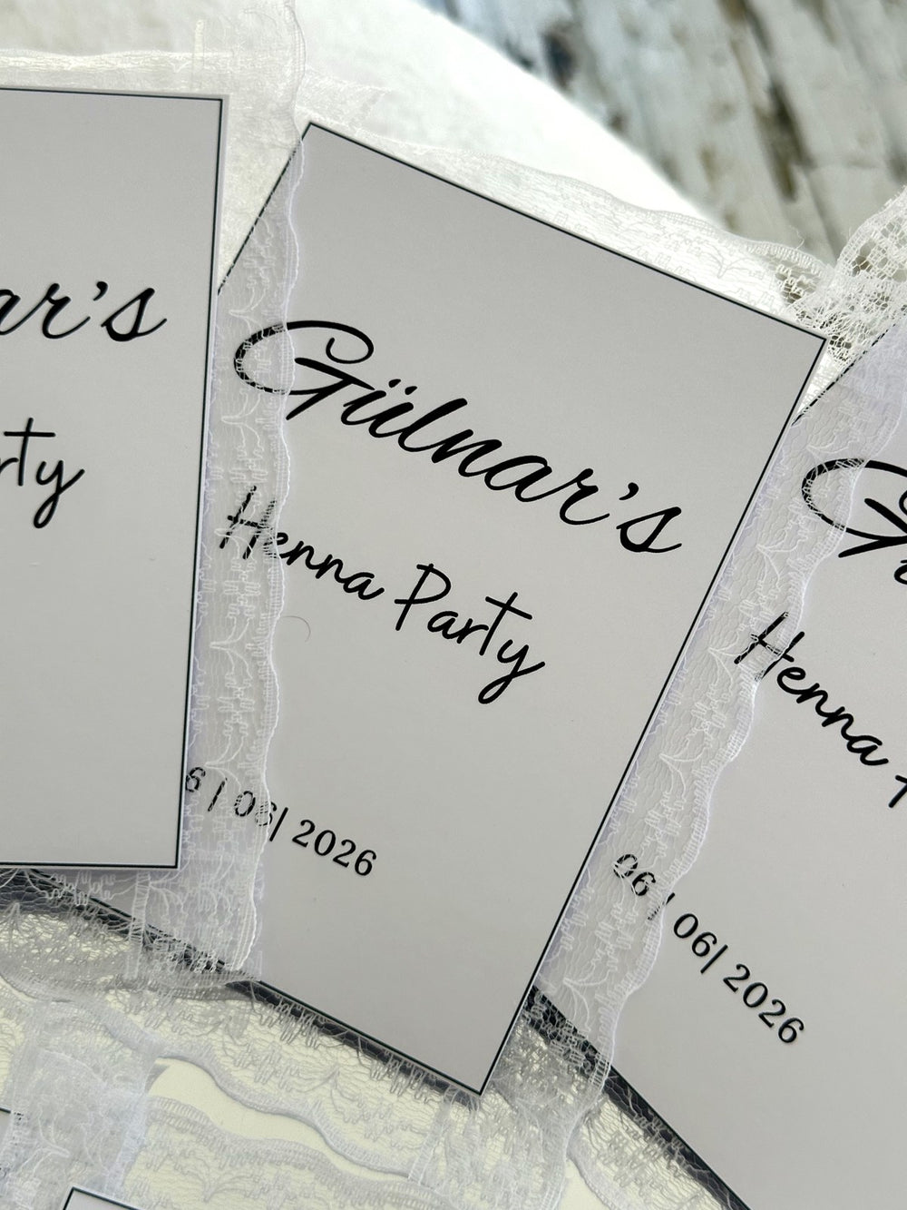 Henna Night Favor Cards – Personalized Cards — Chocoodad Baku
