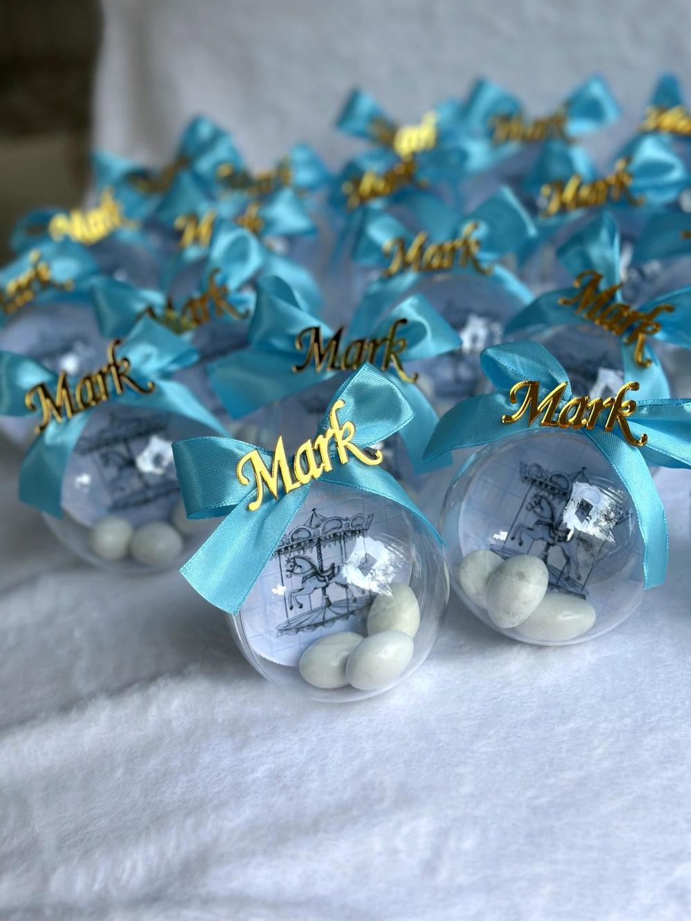 Carousel Themed Welcome Baby Boy Chocolates – Personalized Chocolate — Chocoodad Baku