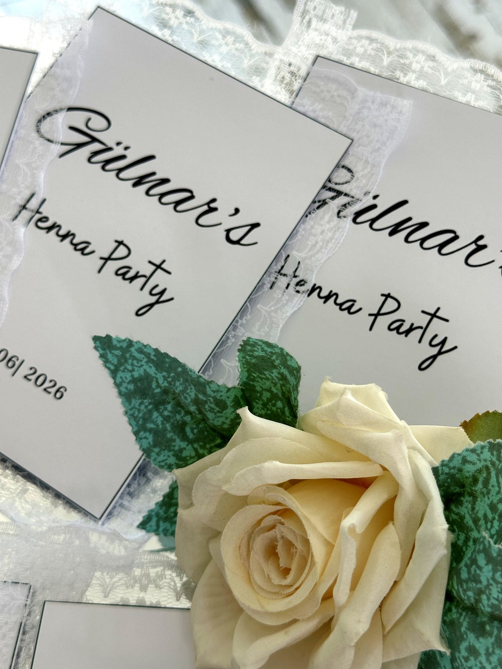 Henna Night Favor Cards – Personalized Cards — Chocoodad Baku