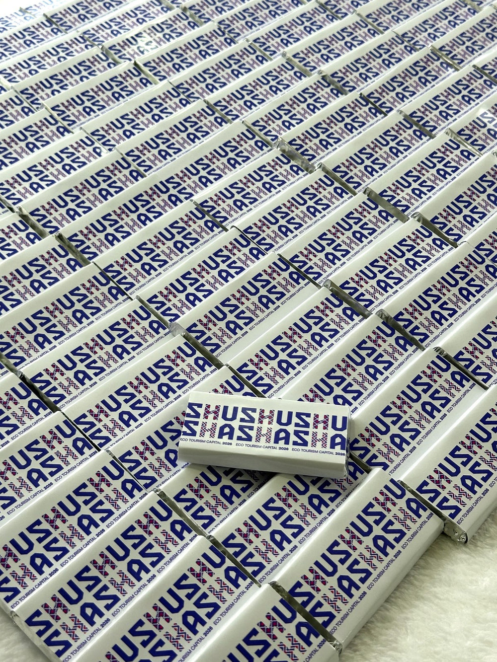 Mini Chocolate Bars for Susha Event – Event Logo Chocolates — Chocoodad Baku