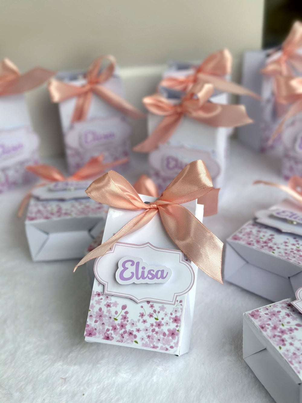 Floral Baby Welcome Baby Girl Mini Box – Personalized Chocolate — Chocoodad Baku