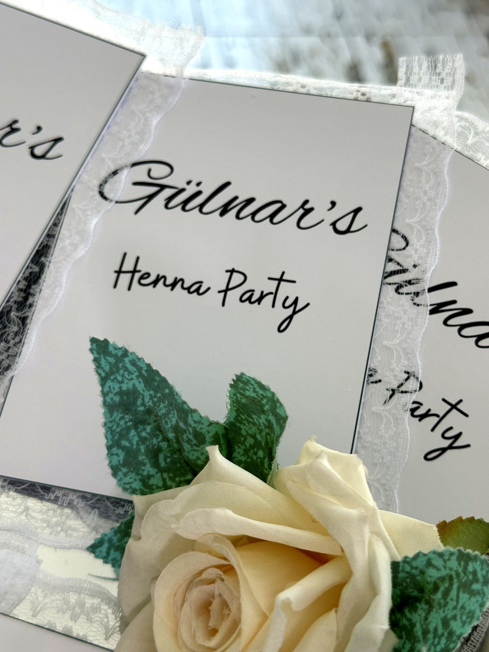 Henna Night Favor Cards – Personalized Cards — Chocoodad Baku