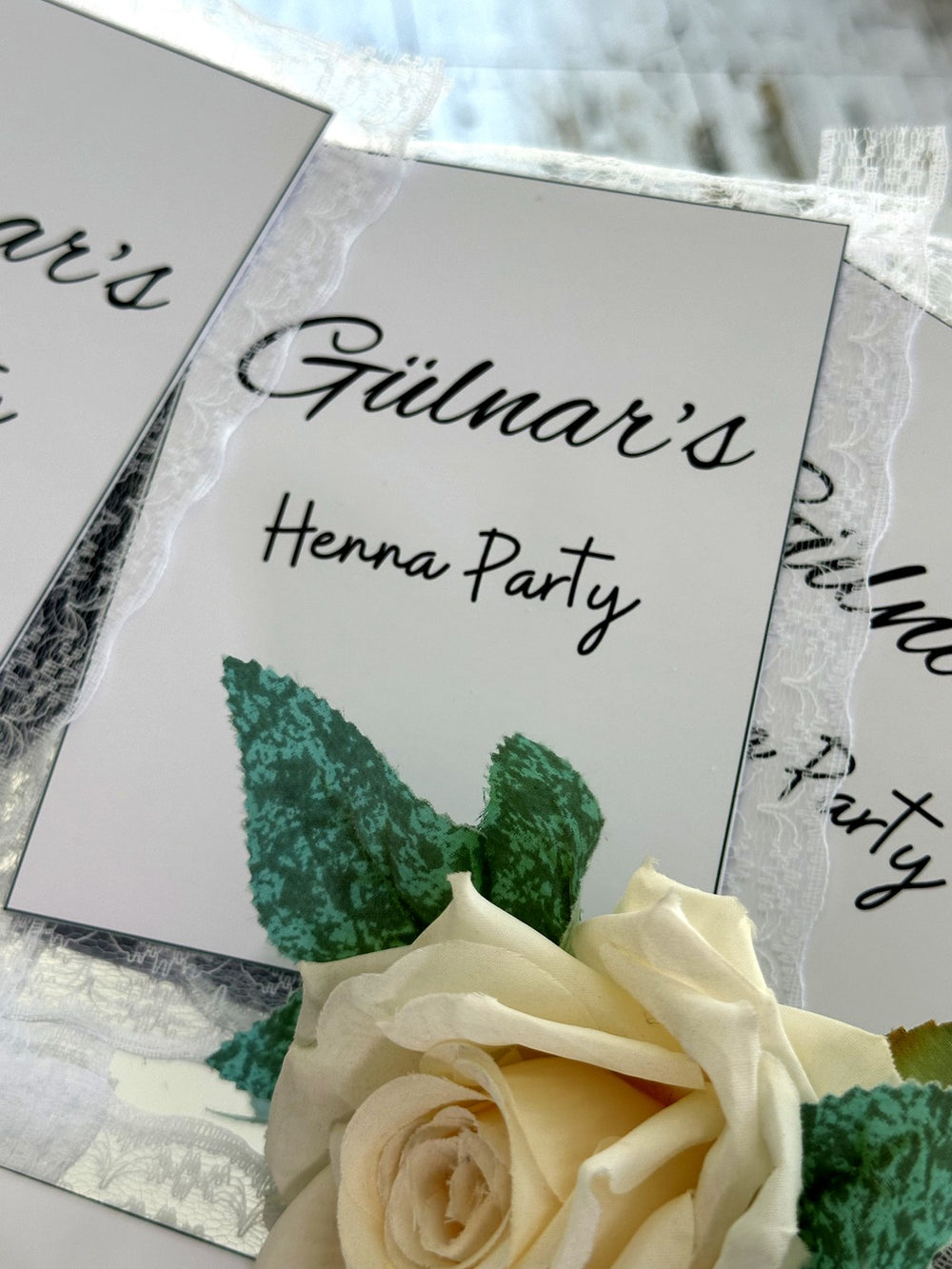 Henna Night Favor Cards – Personalized Cards — Chocoodad Baku