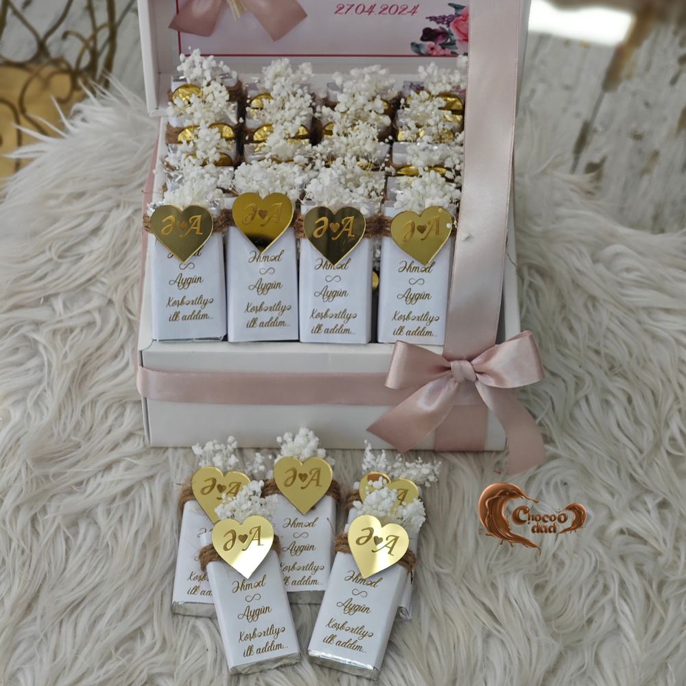 "First Step to Happiness" 20-Piece Chocolate Box