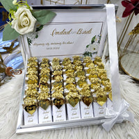 50-Piece Chocolate Box for Marriage Proposal Ceremonies
