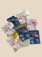 Co-ed Birthday Favors, Personalized Space Party Gifts, Labubu Hair Accessory Favors, Custom Boy and Girl Birthday Treats, Racing Car Toy Favors, Kids Birthday Chocolate Cards, Assorted Color Party Keepsakes.