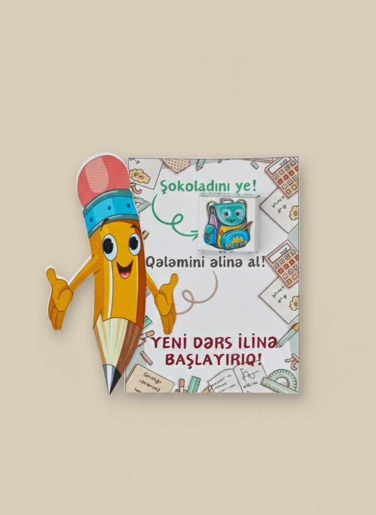 Children's book with a cartoon character on a beige background