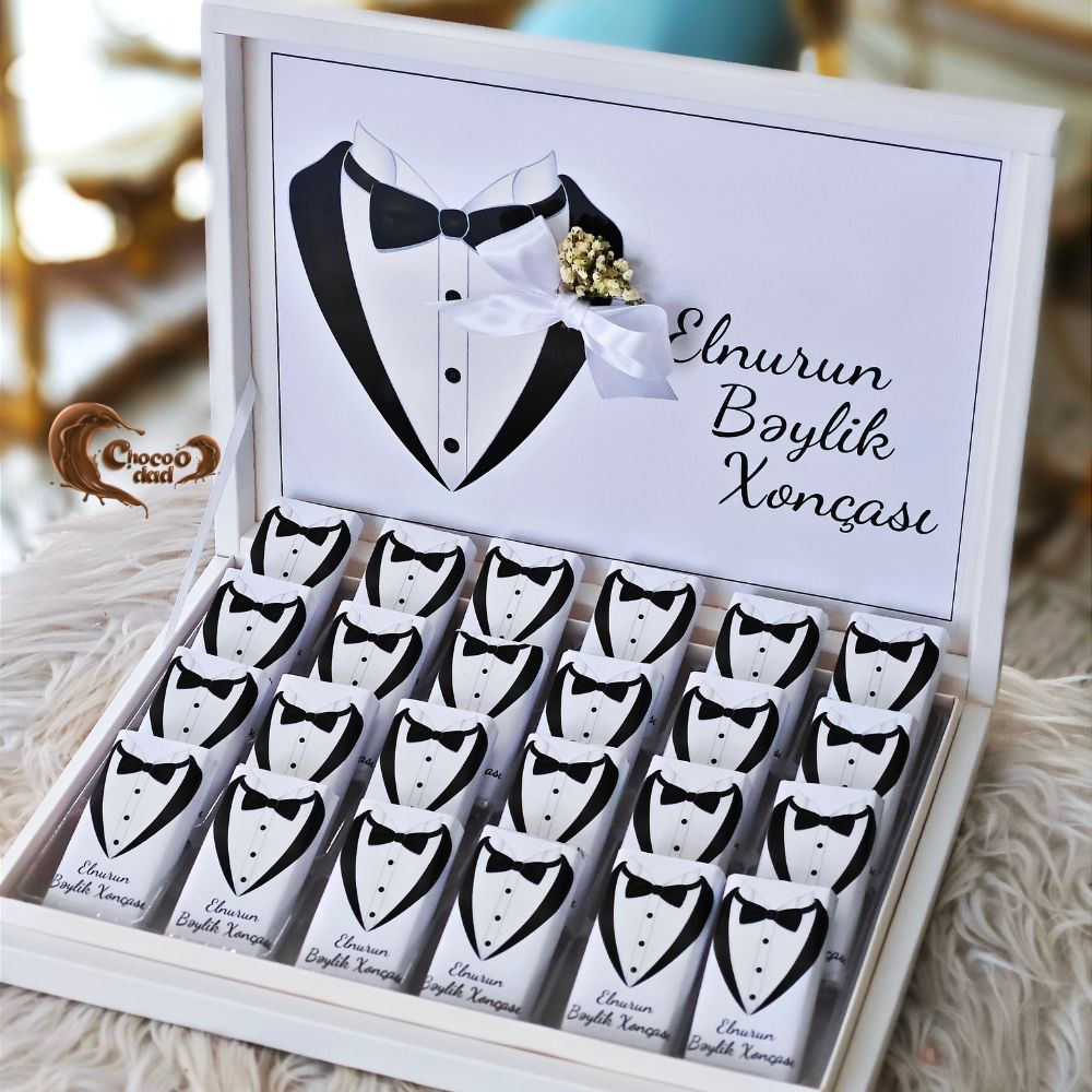 Groom’s Special 24-Piece Chocolate Gift Box