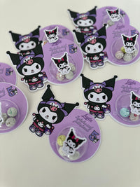 Kuromi Purple Birthday Favour Card — Speckled Bonbon Dome Gift — Chocoodad Baku