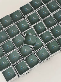 Corporate Logo Chocolate — Custom Branded Foil Wrapped Branded — Chocoodad Baku
