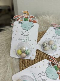 The Little Prince Birthday Bonbon Card — Speckled Egg Dome Favour — Chocoodad Baku