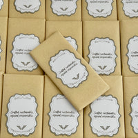 Kraft Gold Chocolate Bar — Custom Branded Corporate Gift — Chocoodad Baku