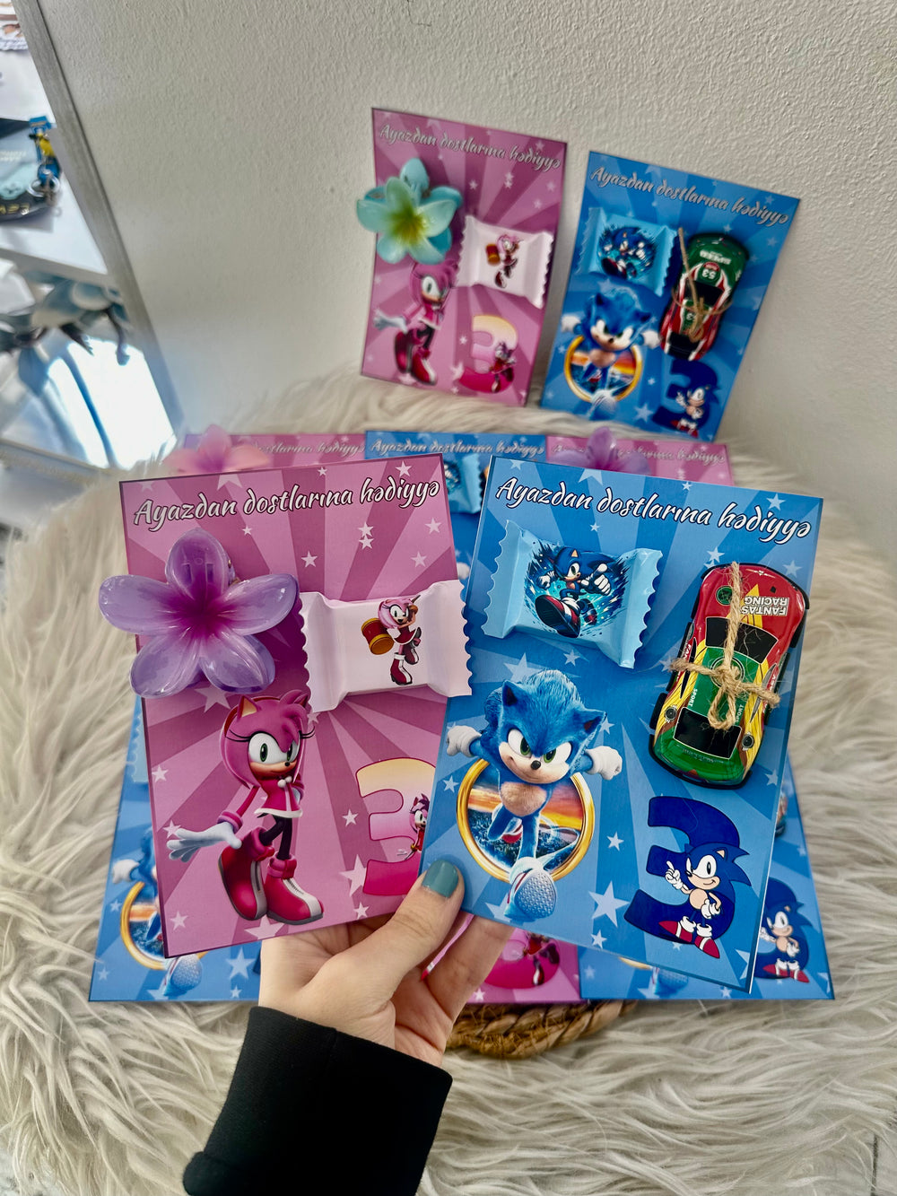 Mixed Birthday Favour Box — Personalised Chocolate Gift — Chocoodad Baku