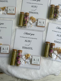 Pastel Wedding Favour Box — Personalised Chocolate Gift — Chocoodad Baku