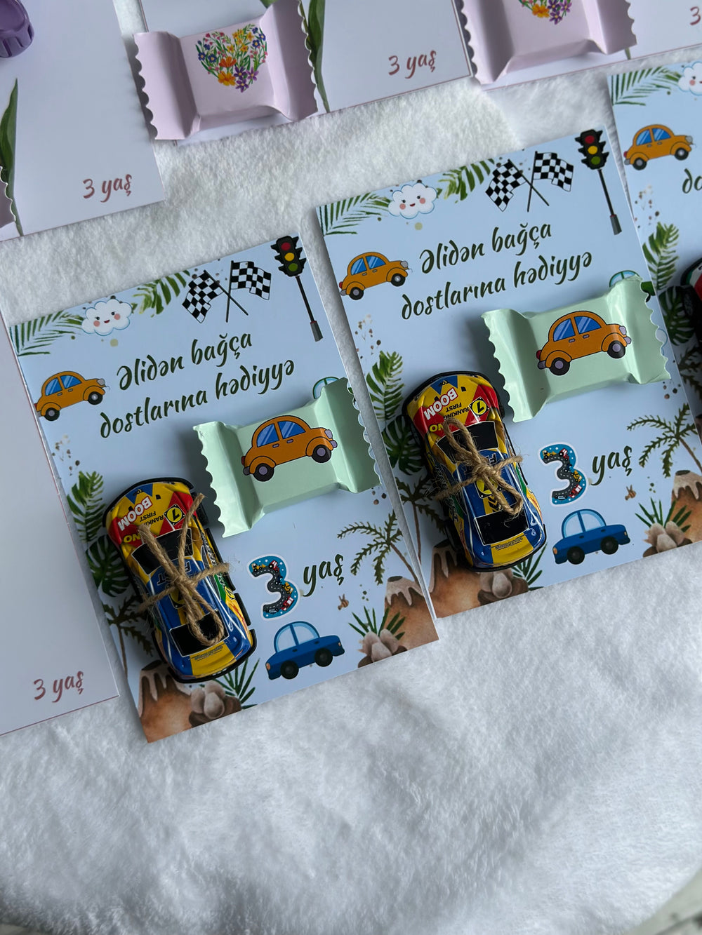 Mixed Birthday Favor Box — Personalised Chocolate Gift — Chocoodad Baku
