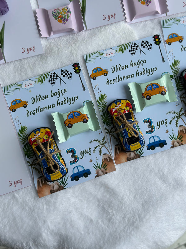 Mixed Birthday Favor Box — Personalised Chocolate Gift — Chocoodad Baku