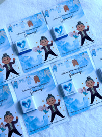 New Granny Celebration Chocolate Card — Baby Boy Welcome Gift — Chocoodad Baku