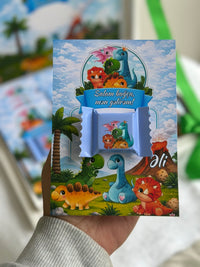 Blue Newborn Favour Box — Personalised Chocolate Gift — Chocoodad Baku