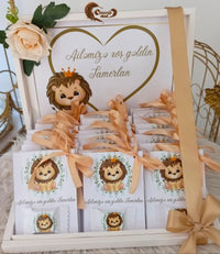 Little Prince Lion Design Chocolate Box – 50 Pieces Included