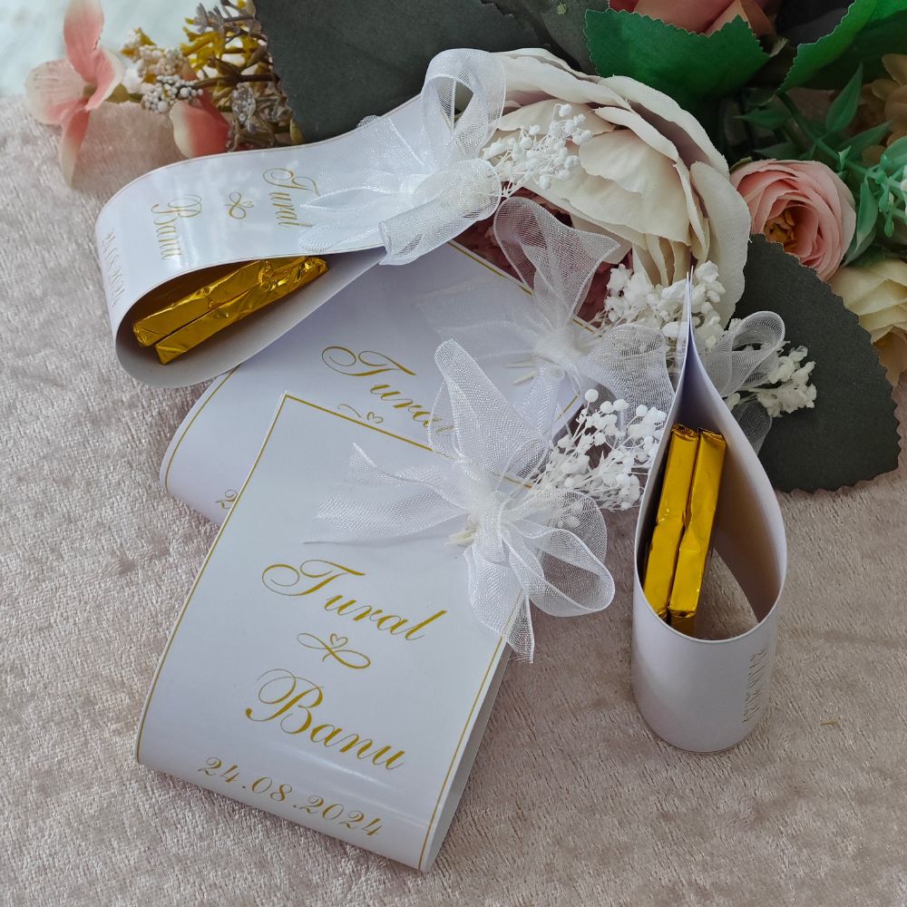  Tabletop Engagement Chocolate Cards – Set of 2