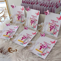 Welcome to Inci's first birthday celebration! 🎉 These delightful party favors are crafted with creamy Belgian milk chocolate 🍫 and adorned with charming bunny 🐰 and butterfly 🦋 designs. 