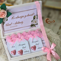 Yes Day – 24-Piece Pink Chocolate Cards and Box