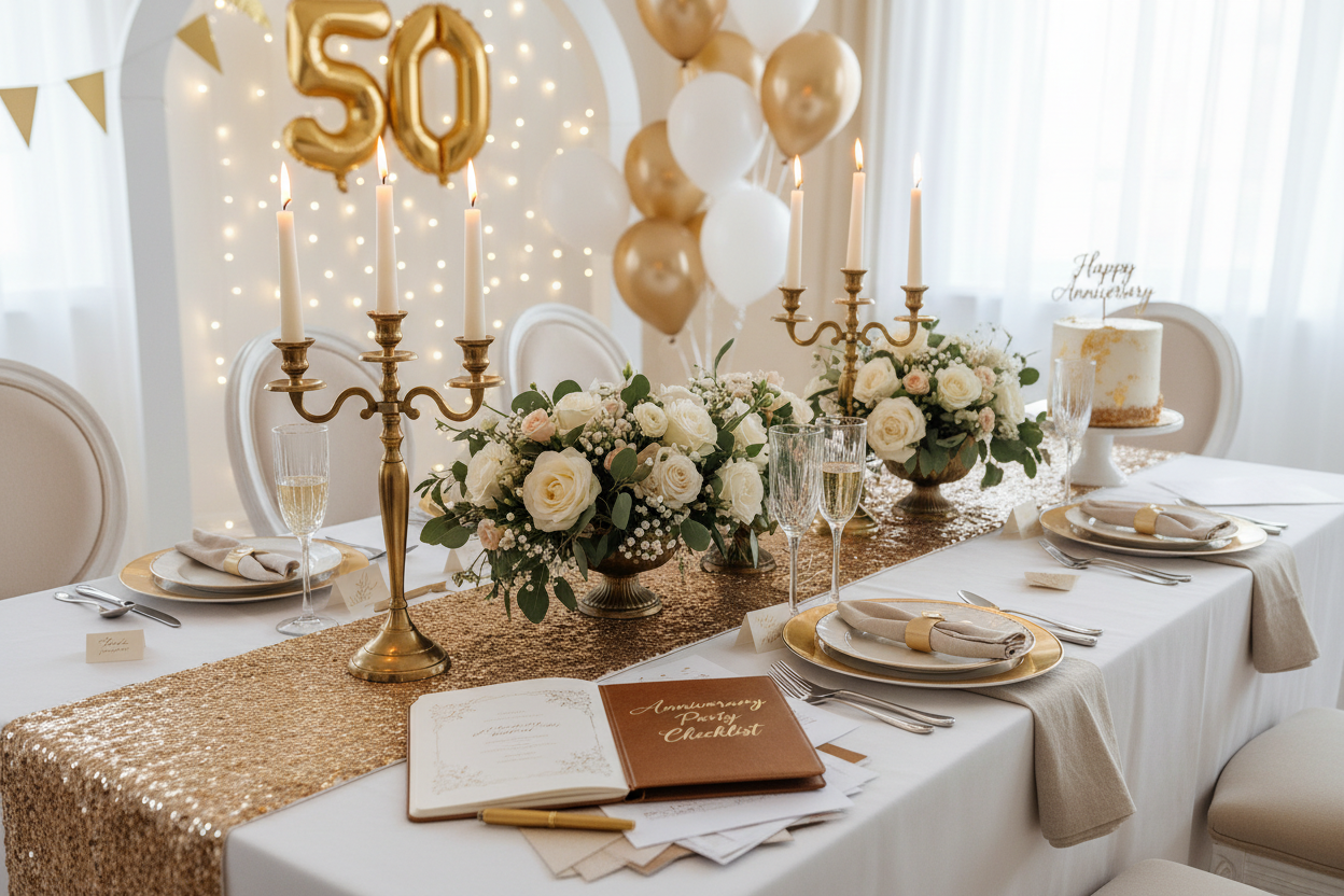 anniversary party planning 