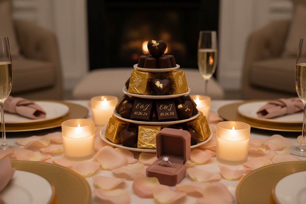chocolate makes engagement days more memorable