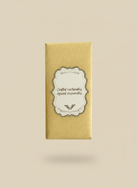 Kraft Gold Chocolate Bar — Custom Branded Corporate Gift — Chocoodad Baku