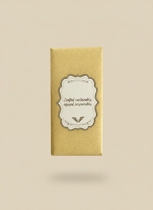 Kraft Gold Chocolate Bar — Custom Branded Corporate Gift — Chocoodad Baku