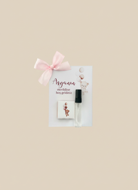 Teddy Bear Baby Shower Perfume & Chocolate Card — Pink Bow Favour — Chocoodad Baku