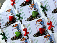 New Year 1st Birthday Chocolate Card — Christmas Tree Combined Favour — Chocoodad Baku