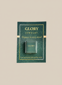 Luxury Green Brand Corporate Chocolate Card — Gold Logo Favour — Chocoodad Baku