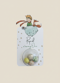 The Little Prince Birthday Bonbon Card — Speckled Egg Dome Favour — Chocoodad Baku