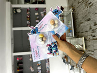 Stitch Birthday Favour Card — Bonbon Dome Personalised Chocolate Gift — Chocoodad Baku