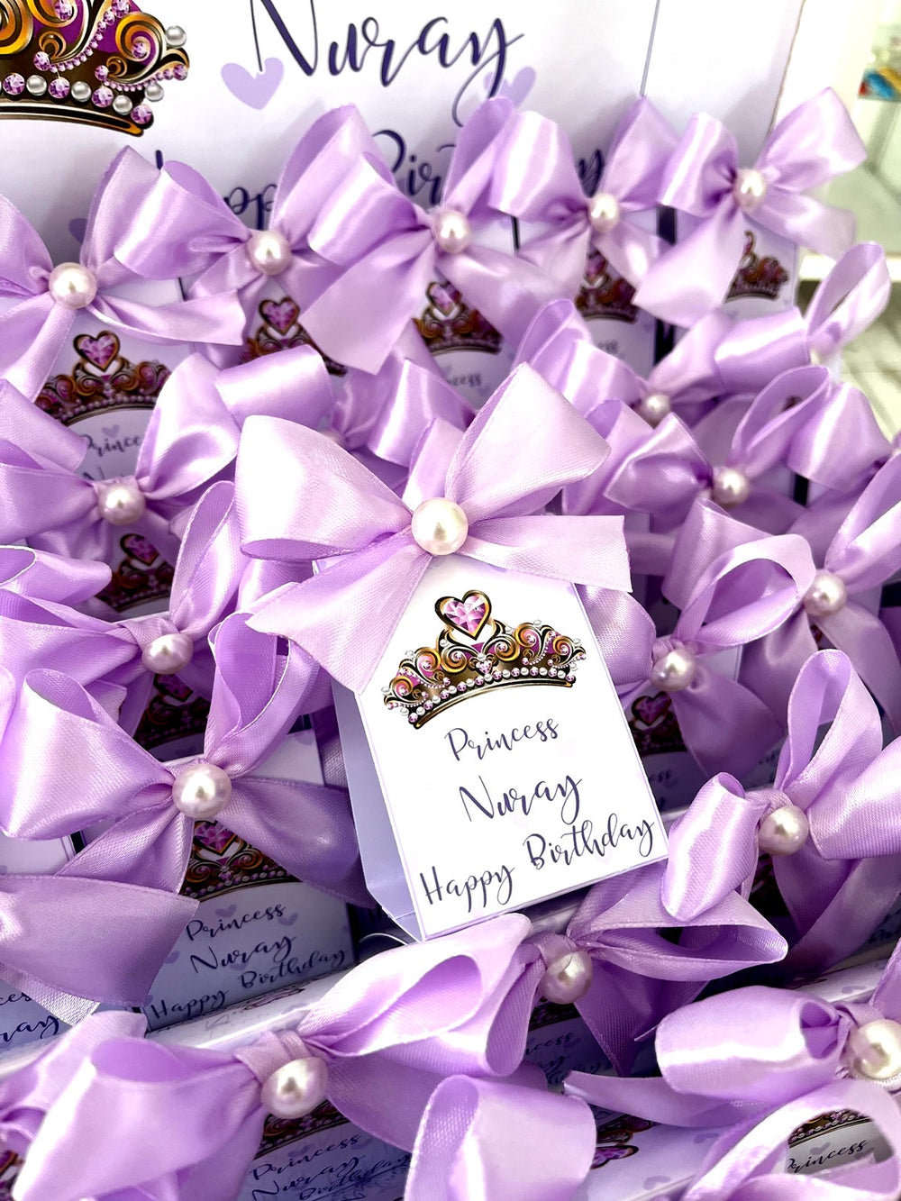 Princess Crown Birthday 30 Chocolate in Box — Chocodad Baku