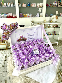 Princess Crown Birthday 30 Chocolate in Box — Chocodad Baku