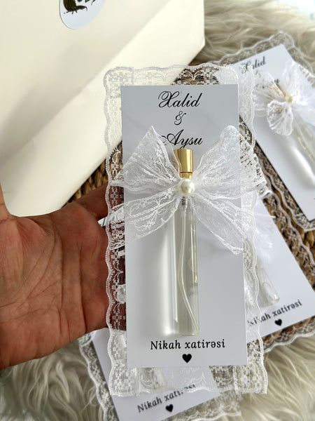 Nikah xatirəsi – Afroditia ətirli kartı