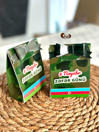 Kamuflyaj Zəfər Günü paylama mini qutu (şokoladsız)